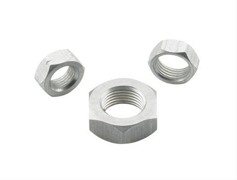 FK Jam Nuts AJNL05 Nut, Aluminum, Zinc Finish, 5/16-24 LH in. Thread, Each