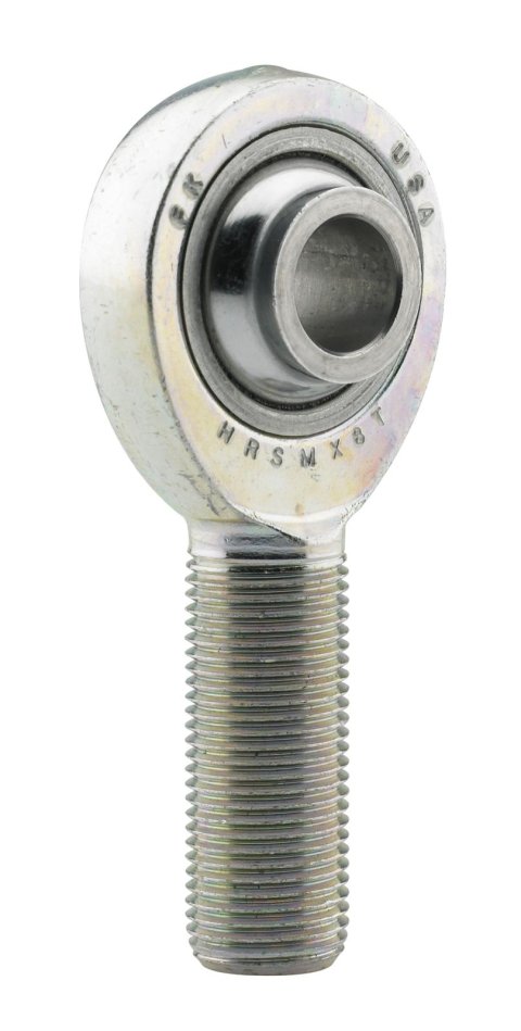 FK HRSMX-T/HIN-T Series Rod Ends HRSMX7T End, Series, 1/2 in.-20, Male Threads, 3-piece, Steel, 0.438 in. Bore, Each
