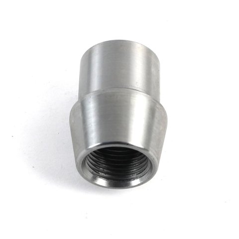 FK Weldable Tube Ends 2508 End, Weldable, Chromoly Steel, 1.125 in. Diameter, 3/4 in.-16 RH Thread, Smooth End, Each