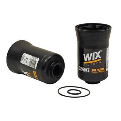 WIX Filters 7 Microns Fuel Filter with Inlet Size 33960XE Filter, High Efficiency, Direct Fit, Black Housing, Glass Element, Chevy, GMC, 6.6L Duramax Diesel, Each