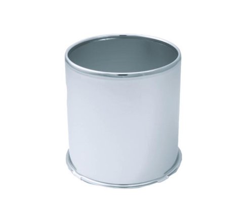 Gorilla Hub Covers HC204A Wheel Center Cap, Push-Through, Open, 4.25 in. Diameter, Chrome, Each