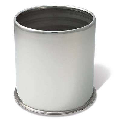 Gorilla Hub Covers HC204SS Center Cap, Stainless Steel, Polished, Push-Through, 4.250 in. Diameter, Open End, 4.250 in. Length, Each