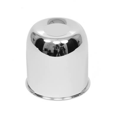 Gorilla Hub Covers HC202A Center Cap, Push-through, Dome Style, Steel, Chrome, 4.250 in. Diameter, Each