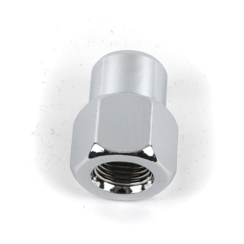 Gorilla Lug Nuts 73088SM Nuts, 1/2 in.-20 RH, Shank, 0.68 Shank Diameter, 0.50 Shank Length, Open Ended, Chrome, Sold individually