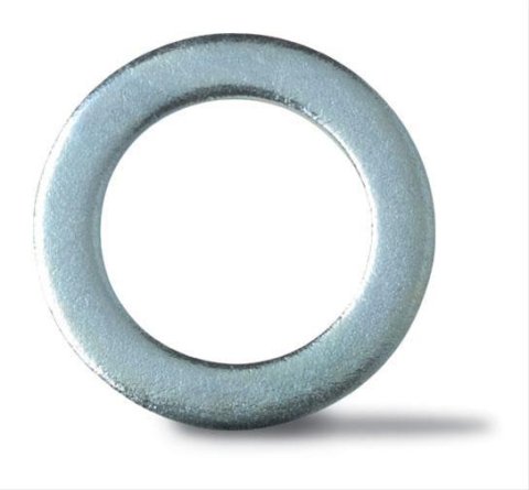 Gorilla Lug Nut Washers 000000000000079901 Washer, Steel, Zinc, Centered Round, Flat, 1.125 in. O.D, Fits 0.750 in. Shank Diameter, Gorilla, Each