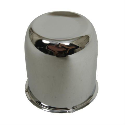 Gorilla Hub Covers HC200 Center Cap, Steel, Chrome, Push-Through, Dome, 3.195 in. Diameter, 3.3 in. Length, Each