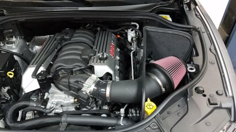 JLT Performance Series 1 Cold Air Intake Kits CAI-DD64-18 Kit, 1, Plastic, Black, Red Filter, Cotton Gauze, Dodge, Durango, 6.4L, Kit
