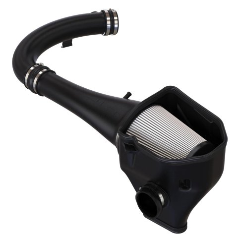 JLT Performance Cold Air Intakes CAI-75-5183D Intake Kits, Snap-In Lid, Plastic Tube, Textured Black, Synthetic Dry Filter, White Element, Dodge, RAM, 3.6L, Kit