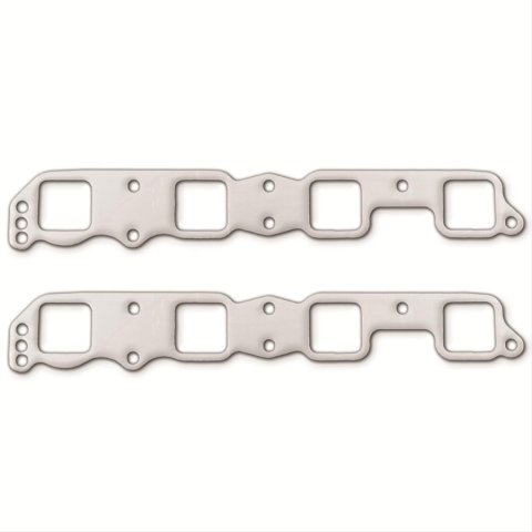 Remflex Exhaust Header Gasket Sets 6023 and Manifold Gaskets, Stock Port, Graphite, Chrysler, Dodge, V8, Hemi, 426, Pair