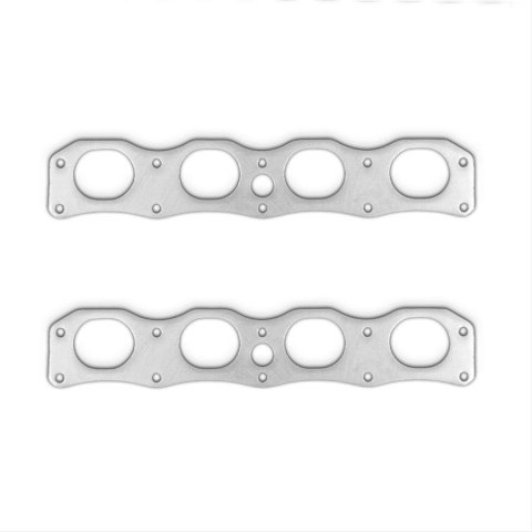 Remflex Exhaust Header Gasket Sets 38-001 Gasket, Graphite, Ken Veney Port, Top Fuel/Alcohol, Pair