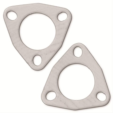 Remflex Collector Gaskets 8008 Gaskets, 3-bolt Flange, 2.00 in. I.D., 2.688 in. To 2.938 in. Slotted Bolt Hole Spacing, Pair