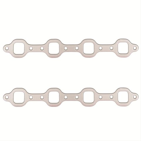 Remflex Exhaust Header Gasket Sets 3035 Gasket, Graphite, Square Port, Ford, V8, Small Block Windsor, Pair