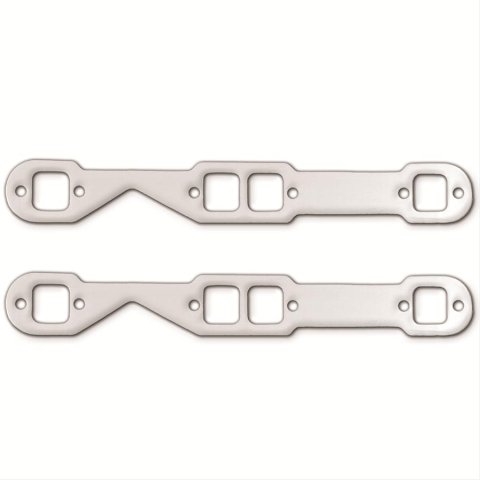 Remflex Exhaust Header Gasket Sets 2005 Gasket, Graphite, 1.594 in. x 1.531 in. Port, 0.125 in. Thick, Chevy, Small Block, Set