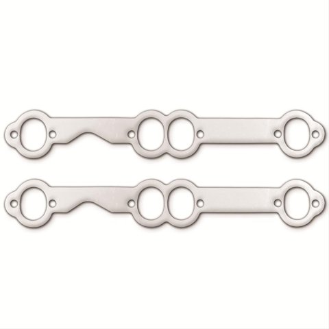 Remflex Exhaust Header Gasket Sets 2017 Gaskets, Oval Port, Graphite, Chevy, Pair