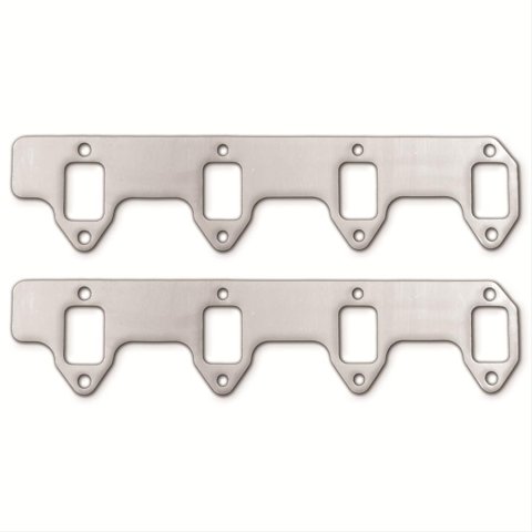 Remflex Exhaust Header Gasket Sets 3038 Gasket, Graphite, Square Port, Ford, V8, MEL Series, Pair