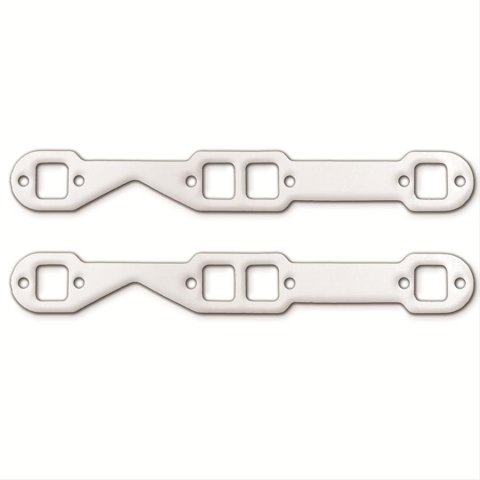 Remflex Exhaust Header Gasket Sets 2016 Gaskets, Graphite, Square Port, Chevy, Small Block, Pair