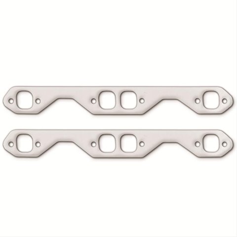 Remflex Exhaust Header Gasket Sets 2011 and Manifold Gaskets, Square Port, Graphite, Designed for L31 Vortec Style Cylinder Heads, Chevy, Small Block, Pair