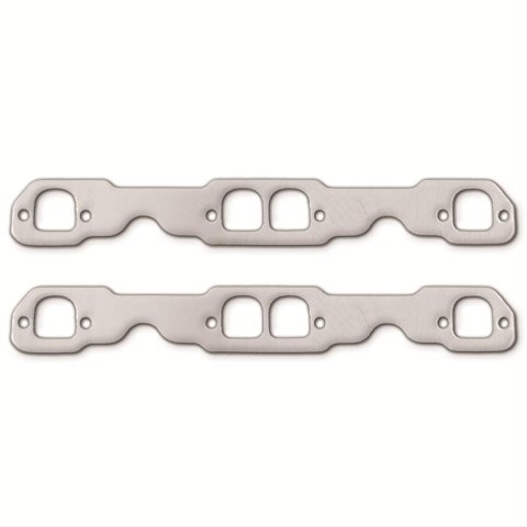 Remflex Exhaust Header Gasket Sets 2065 and Manifold Gaskets, Raised D-port, Graphite, Chevy, 5.7L, 6.6L, Pair