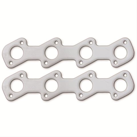 Remflex Exhaust Header Gasket Sets 3025 Gasket, Graphite, Round Port, Ford, V8, Each