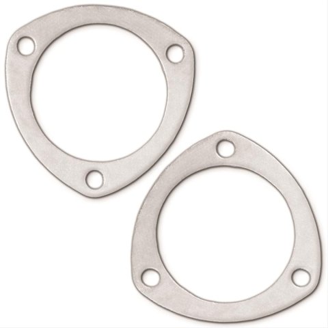 Remflex Collector Gaskets 8002 Gaskets, Graphite, 3-Hole, 3.00 in. Inside Diameter, Pair