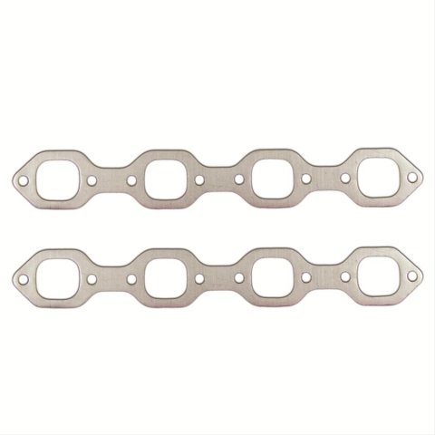 Remflex Exhaust Header Gasket Sets 3017 FORD V8, 289-351 Windsor, Ford Motorsport "N-Head", 1-3/4" x 1-5/8" Square Port, Applications, 2/Set