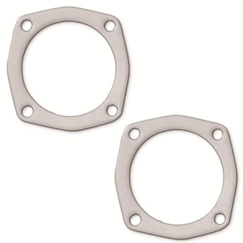 Remflex Collector Gaskets 8064 Gaskets, Graphite, 4-Hole, 3.875 in. Inside Diameter, Lemon Header Pattern, Pair