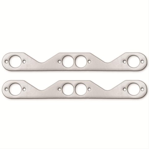 Remflex Exhaust Header Gasket Sets 2004 Gasket, Graphite, 1.563 in. Round Port, 0.125 in. Thick, Chevy, Small Block, Set
