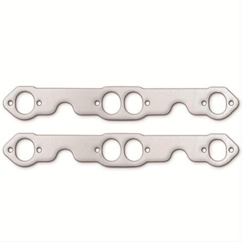 Remflex Exhaust Header Gasket Sets 2021 Gaskets, Header, Graphite, Oval Port, Chevrolet, Small Block, Pair