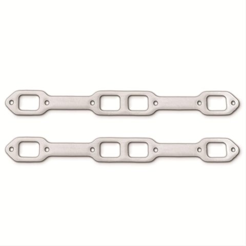 Remflex Exhaust Header Gasket Sets 6002 Gaskets, Graphite, Rectangular Port, Chrysler, Dodge, Plymouth, Big Block, Pair