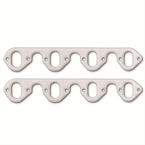 Remflex Exhaust Header Gasket Sets 3010 Gaskets, Graphite, Oval Port, Ford, 429, 460, Pair