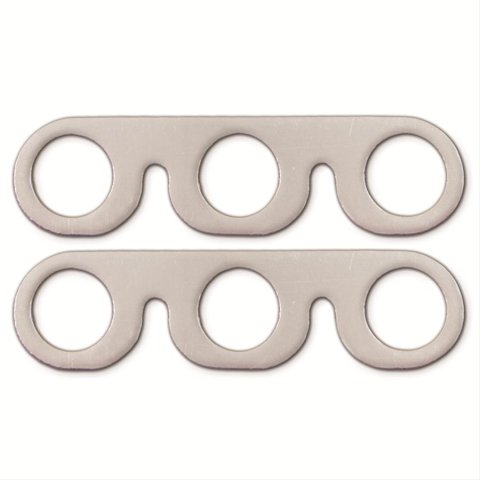 Remflex Exhaust Header Gasket Sets 3040 Gasket, Graphite, Round Port, Ford, L4, Pair