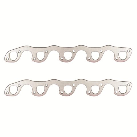 Remflex Exhaust Header Gasket Sets for 1994-2003 RAM 2500, 3500 - 6007 MOPAR V10, 8.0L/488 ('94-'03) Truck Engine, 1-3/8" x 1-7/16" D-Shaped Port, & Manifold Applications, 2/