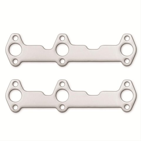 Remflex Exhaust Header Gasket Sets 2012 Gasket, Graphite, Round Port, Chevy, V6, 2.8L, 3.1L, 3.4L, Each
