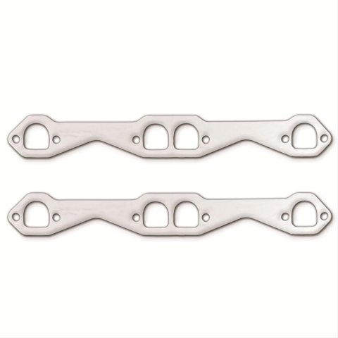 Remflex Exhaust Header Gasket Sets 2022 and Manifold Gaskets, Raised D-port, Graphite, Chevy, 4.3L LT, 5.7L LT, Pair