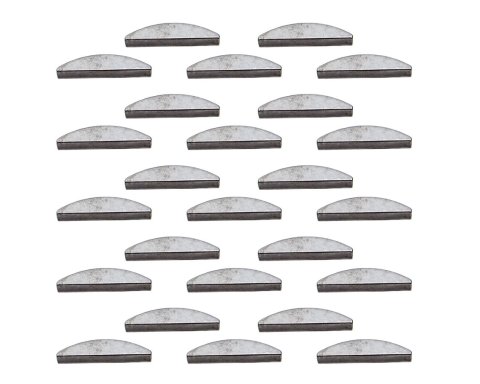 Pioneer Automotive Woodruff Keys PK-131-25 Crank Keys, 3/16 in. Thick, 1 13/32 in. Long, Set of 25