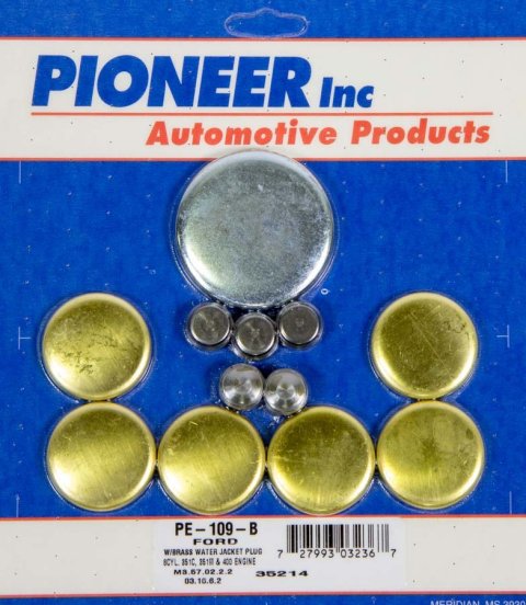 Pioneer Automotive Engine Expansion Plugs PE-109-B BR EXP PLUG KIT