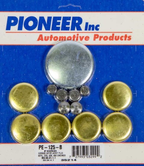 Pioneer Automotive Engine Expansion Plugs PE-125-B EXP PLUG KIT