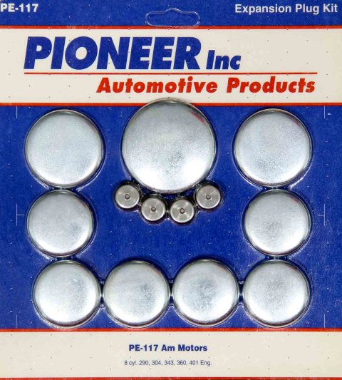 Pioneer Automotive Engine Expansion Plugs PE-117 EXP PLUG KIT