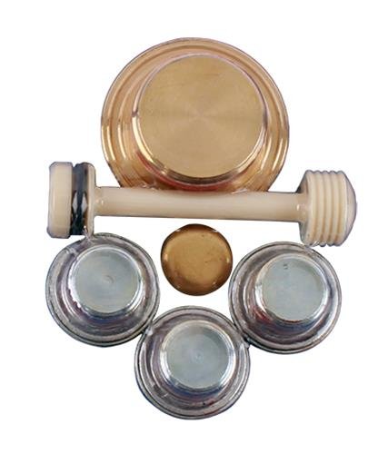 Pioneer Performance Freeze Plugs PE-496-B Plugs, Brass/Steel, Chevrolet, GM LS Engine, Kit