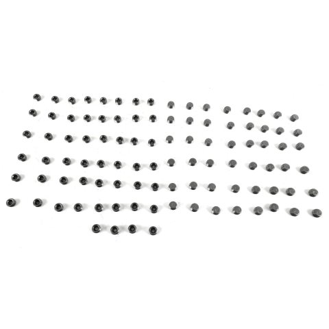 Pioneer Plugs PP-567-100 Fittings, Internal Allen Head Pipe Plug, 1/4 in. NPT, Steel, Natural, Set of 100