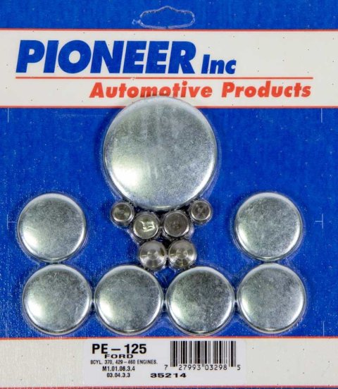 Pioneer Automotive Engine Expansion Plugs PE-125 EXP PLUG KIT