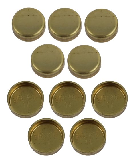 Pioneer Performance Freeze Plugs EPC-80-B-10 Plug Kit, Brass, Pontiac, Kit