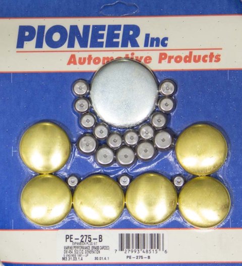 Pioneer Automotive Engine Expansion Plugs PE-275-B BR EXP PLUG KIT