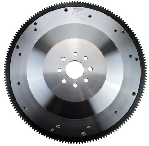 RAM Billet Steel 164-Tooth Flywheel 1545 Flywheel, Steel, 164-Tooth, Internal Engine Balance, 28.000 lbs., 8-Bolt, 1-Piece Rear Main Seal, SFI 1.1, Ford, Each