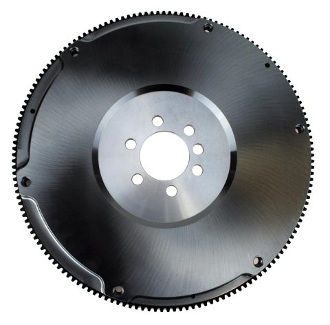 RAM Billet Steel 153-Tooth Flywheel 1512-10 Flywheel, Steel, 153-Tooth, External Engine Balance, 10.500 lbs., 1-Piece Rear Main Seal, SFI 1.1, Chevy, V8, Each
