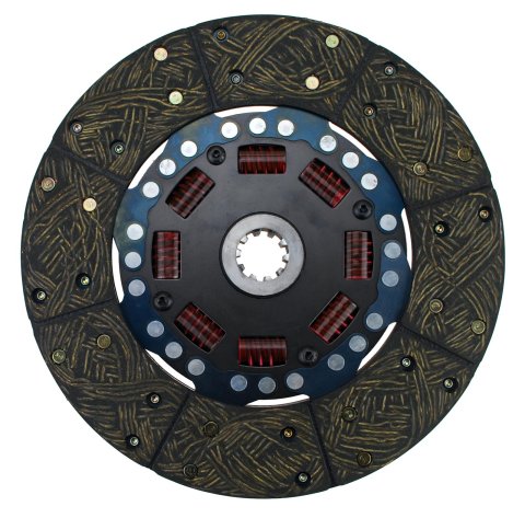 RAM 300 Series Clutch Discs 301M Disc, Organic, 1 1/8 in.- 10-Spline, 10.5 in. Disc, AMC, Chevy, GM, Jeep, Dodge, Each