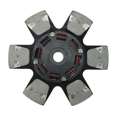 RAM 6000 Series Clutch Discs 6130 Disc, Sintered Bronze, 1 1/8 in. Diameter Shaft, 26-Spline, 11 in. Diameter Disc, Drag Race, Each