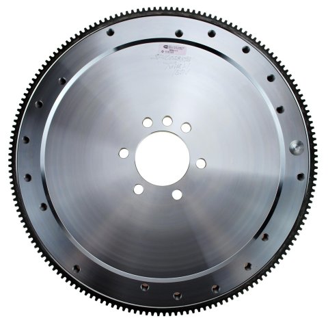 RAM Billet Steel 168-Tooth Flywheel 1501 Flywheel, Steel, 168-Tooth, Internal Engine Balance, 33.000 lbs., 2-Piece Rear Main Seal, SFI 1.1, Chevy, V8, Each