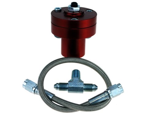 RAM Hydraulic Throwout Bearing Travel Adjustment Systems 78300 Adjuster, Aluminum, Red Anodized, Each