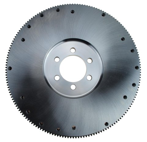RAM Billet Steel 166-Tooth Flywheel 1557 Flywheel, Steel, 166-Tooth, Internal Engine Balance, 35.000 lbs., SFI 1.1, Pontiac, V8, Each